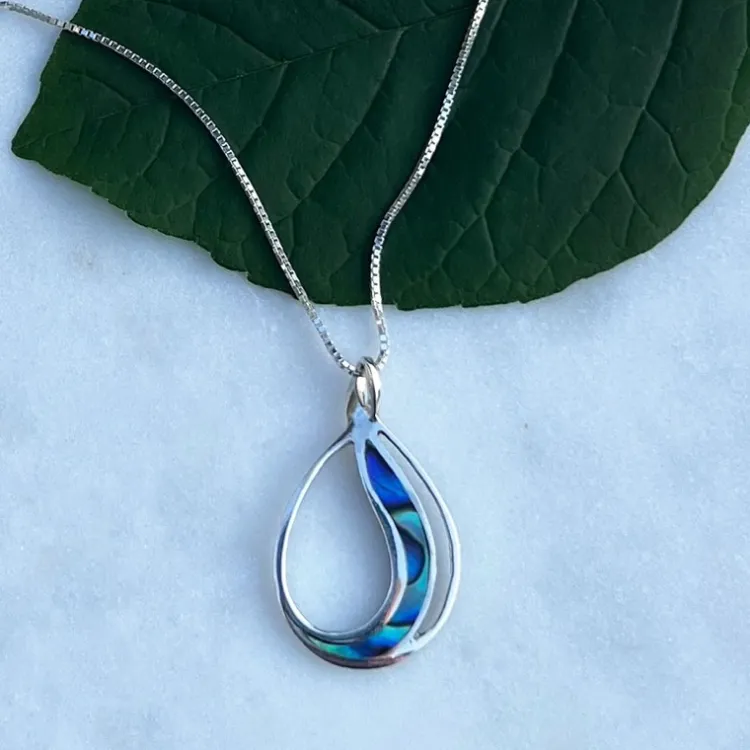 Fashion Abalone Waves Necklace Necklaces
