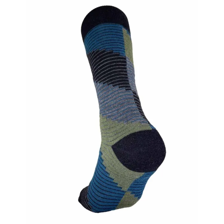 Hot Alpaca Socks Tetris Everglade Socks