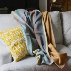 New Alpaca Throw Gold Rush Blankets & Throws
