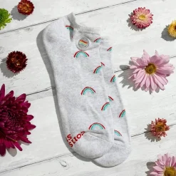 Discount Ankle Socks That Save LGBTQ Lives Rainbow Socks