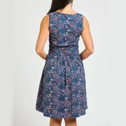 New Asheville Dress Fox Field Blue Dresses
