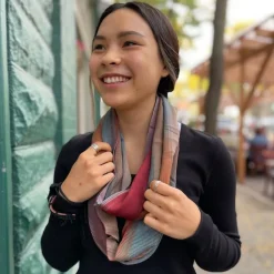 Outlet Bamboo Infinity Scarf – Earthy Teal Scarves