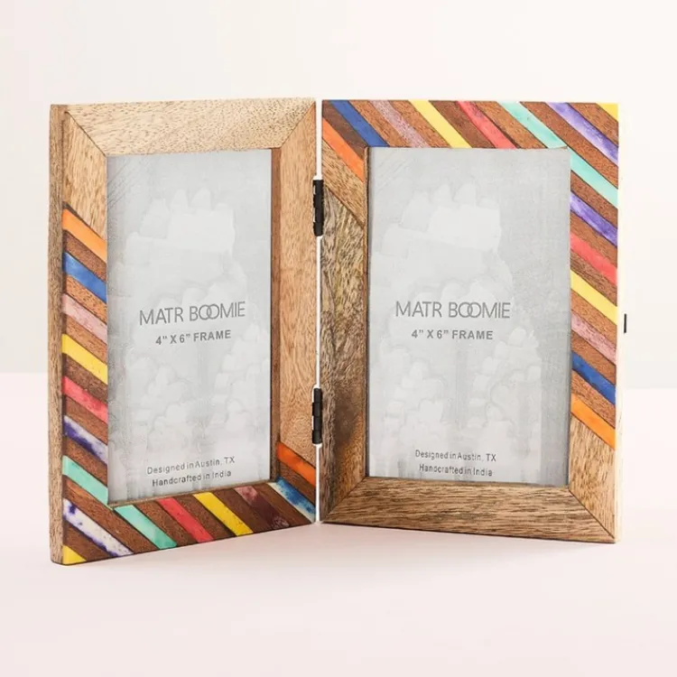 Hot Banka Mundi Hinged Frame – Multicolor 4″x6″ Photo Frames