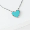 Discount Bay Turquoise Heart Necklace Fight Trafficking | Necklaces
