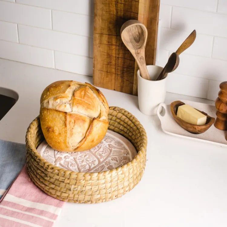 Clearance Birds in a Tree Bread Warmer Basket Tabletop | Chef Accessories