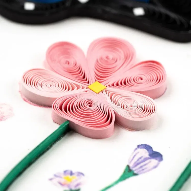 Best Birthday Flowers & Butterflies Quilling Card Special Occasion Cards
