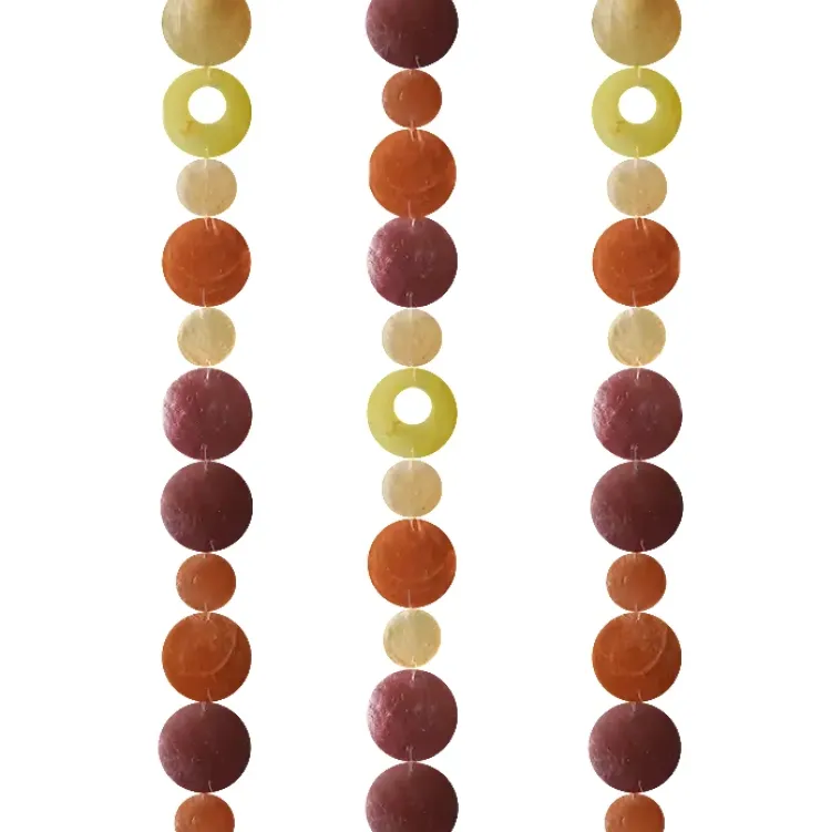 Clearance Capiz Shell Strand – Flame Capiz Wind Chimes