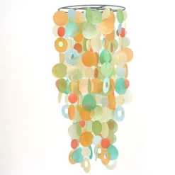 Best Chandelier Capiz Chime – Tropical Flower Capiz Wind Chimes