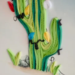 Best Christmas Cactus Quilling Card Christmas Cards