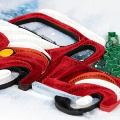 Sale Christmas Truck Quilling Card Christmas Cards