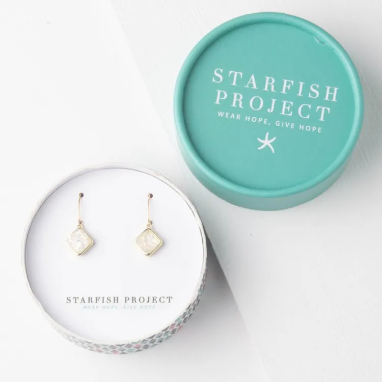 Discount Clare Opal Earrings Fight Trafficking | Earrings