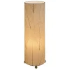 Fashion Cocoa Leaf Cylinder Leaf Lamp 24″ – Natural – preorder for est. ship 7/2025 Leaf Lamps