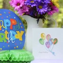 Best Colorful Balloon Bunch Quilling Card Special Occasion Cards