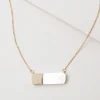 Discount Courage Light and Gold Mother of Pearl Necklace Fight Trafficking | Necklaces