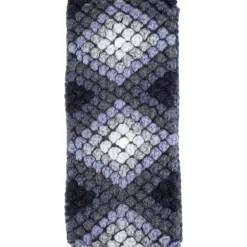 Discount Diamond Earwarmer Grey Knitwear