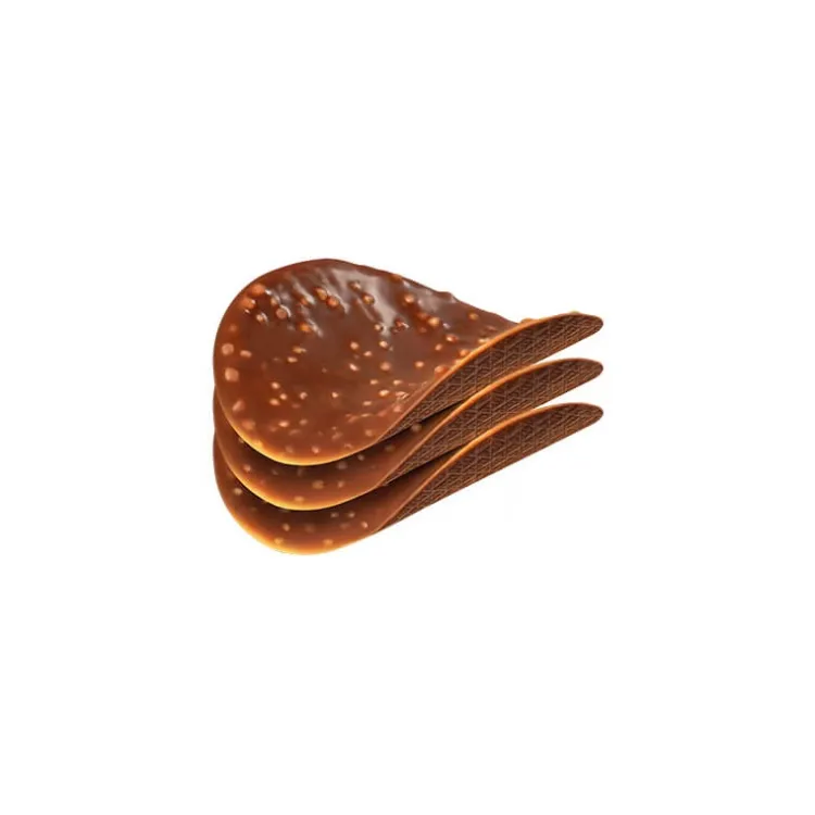 Hot Divine Milk Chocolate Crispy Thins Food