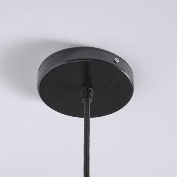 Clearance Drum Pendant 24” Leaf Lamp – Blue – preorder for est. ship 8/2025 Leaf Lamps