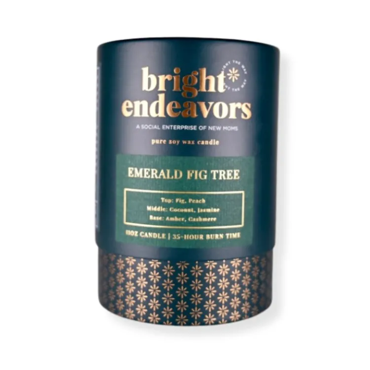 New Emerald Fig Tree Boxed Candle Candles