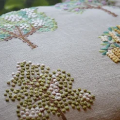 Outlet Enchanting Trees Embroidered Pillow Pillows