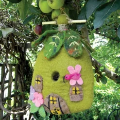 Discount Felt Birdhouse Fairy House Birdhouses