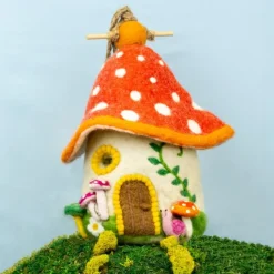 Outlet Felt Birdhouse Fungi House Birdhouses