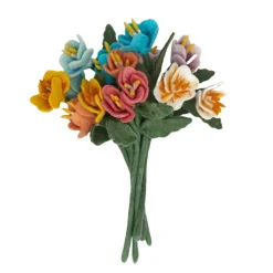 Best Felt Flower Primrose Apricot Felt Flowers
