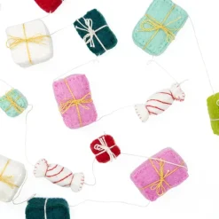 Fashion Felt Gift Package Garland Garlands | Wall Decor