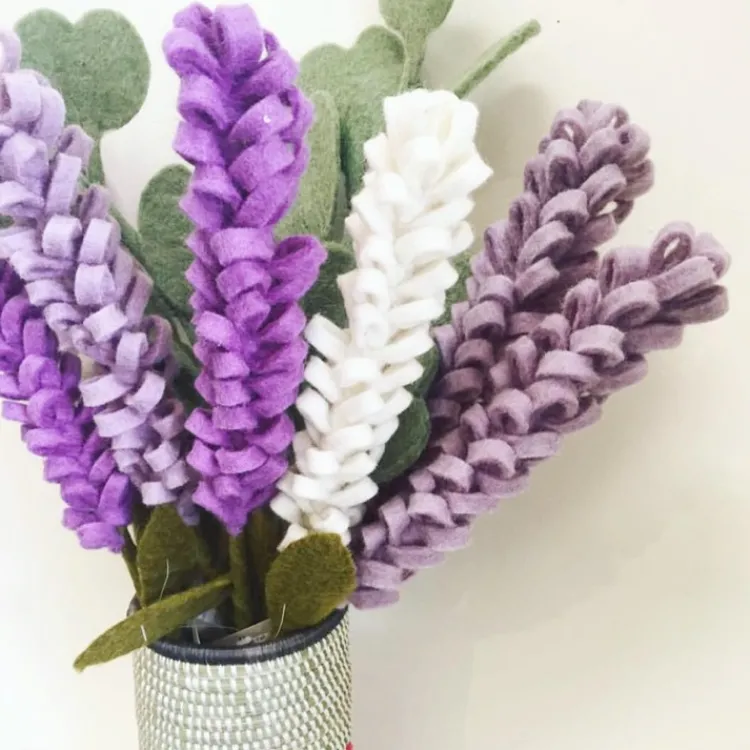 Best Felt Lavender – Lilac Felt Flowers