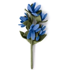Best Felt Watsonia Flower Cerulean Blue Felt Flowers