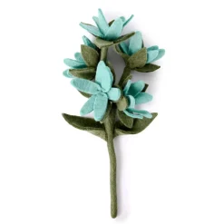 Online Felt Watsonia Flower Light Blue Felt Flowers