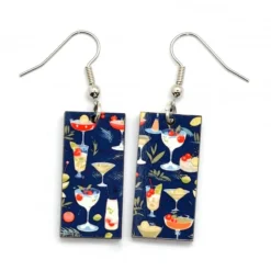 Discount Festive Cocktail Dangle Earrings Earrings
