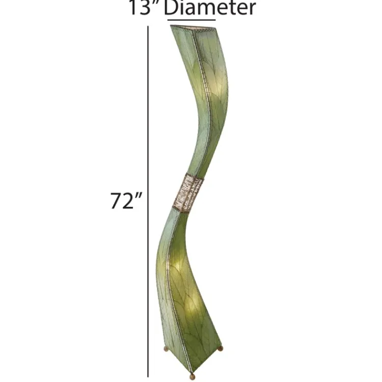 New Flow Giant Leaf Lamp – Green Leaf Lamps