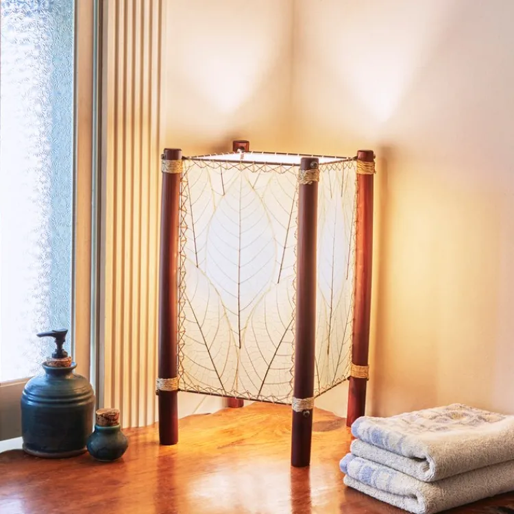 Sale Fortune Table Leaf Lamp – Natural Leaf Lamps