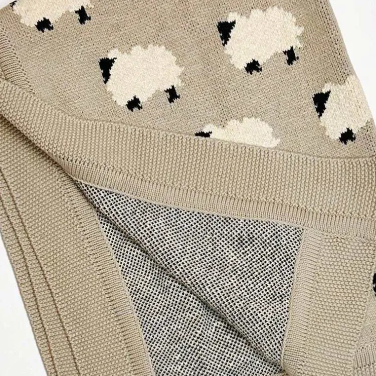 New Furry Sheep Baby Blanket Blankets & Throws