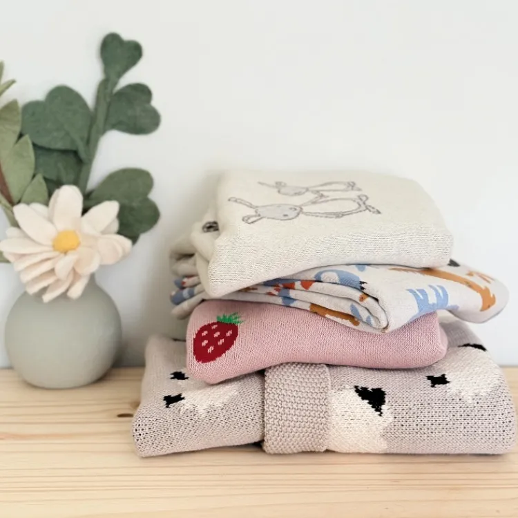 New Furry Sheep Baby Blanket Blankets & Throws