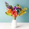 Hot Garden Party Felt Flower Bouquet Felt Flowers
