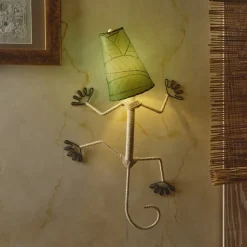 Hot Gecko Leaf Lamp – Green Leaf Lamps | Wall Decor