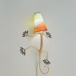 Hot Gecko Leaf Lamp – Multi – in stock end April Leaf Lamps | Wall Decor