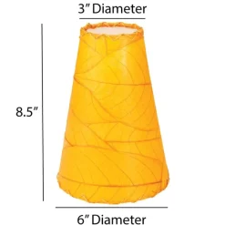 Best Gecko Leaf Lamp – Orange – in stock end April Leaf Lamps | Wall Decor