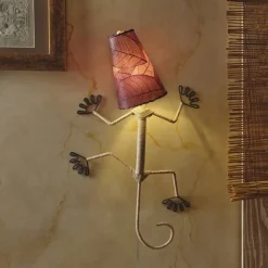 Best Gecko Leaf Lamp – Purple Leaf Lamps | Wall Decor