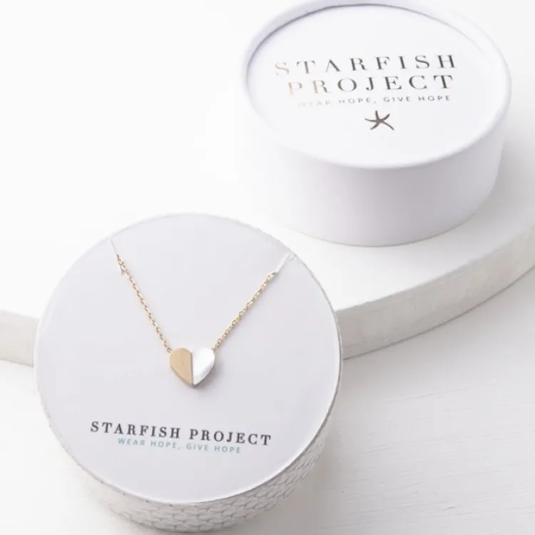 Fashion Give Hope Heart Necklace Fight Trafficking | Necklaces