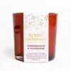 Outlet Glass Candle Pomegranate & Champagne 17 oz. Candles