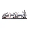 Outlet Holiday Reindeer Scene Candleholder Candles | Lanterns & Night Lights