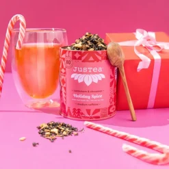 New Holiday Spice Loose Leaf Tea Tin Food