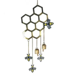 Online Honey Bee Chime Wall Decor