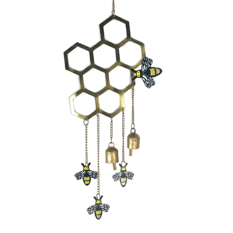 Online Honey Bee Chime Wall Decor