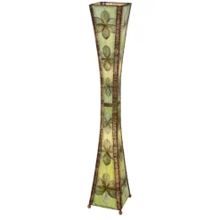 Fashion Hourglass Giant Leaf Lamp – Green – preorder for est. ship 6/2025 Leaf Lamps