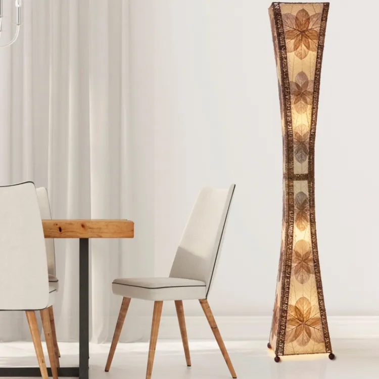 Sale Hourglass Giant Leaf Lamp Natural Leaf Lamps