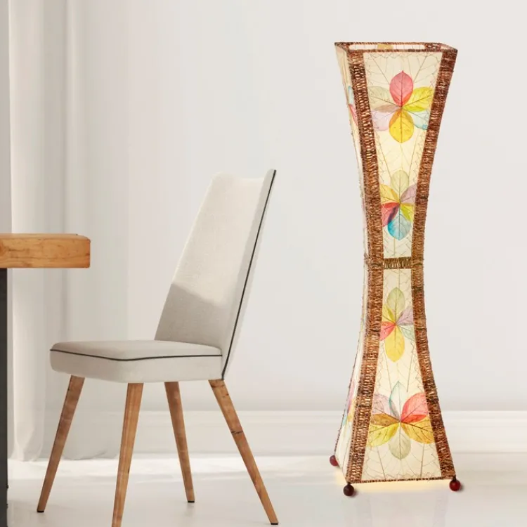Sale Hourglass Large Leaf Lamp – Multi – preorder for est. ship 8/2025 Leaf Lamps