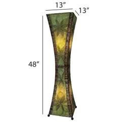 New Hourglass Large Leaf Lamp – Green – preorder for est. ship 8/2025 Leaf Lamps